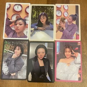 Twice Jeongyeon photocard bundle